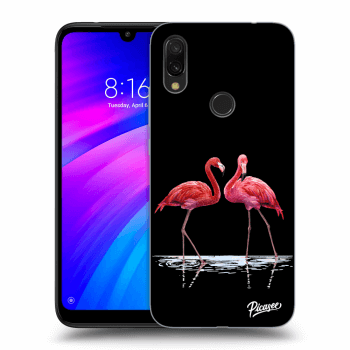 Hülle für Xiaomi Redmi 7 - Flamingos couple