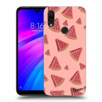 Picasee Xiaomi Redmi 7 Hülle - Transparentes Silikon - Watermelon