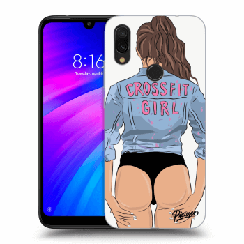 Hülle für Xiaomi Redmi 7 - Crossfit girl - nickynellow