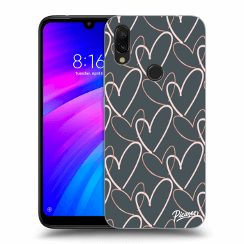 Picasee Xiaomi Redmi 7 Hülle - Transparentes Silikon - Lots of love
