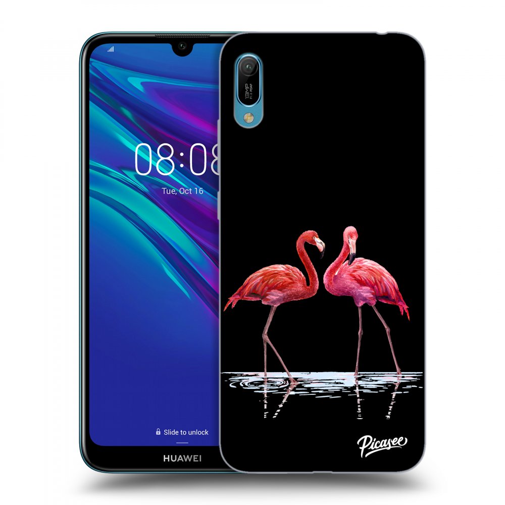 Picasee ULTIMATE CASE für Huawei Y6 2019 - Flamingos couple