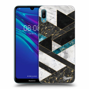 Hülle für Huawei Y6 2019 - Dark geometry