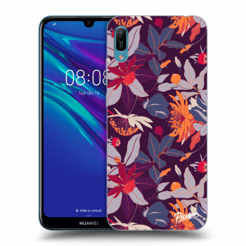 Picasee ULTIMATE CASE für Huawei Y6 2019 - Purple Leaf