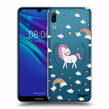 Picasee Huawei Y6 2019 Hülle - Transparentes Silikon - Unicorn star heaven