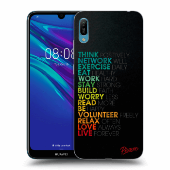 Hülle für Huawei Y6 2019 - Motto life