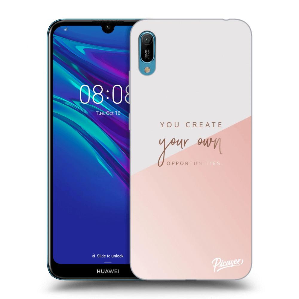 Picasee Huawei Y6 2019 Hülle - Transparentes Silikon - You create your own opportunities