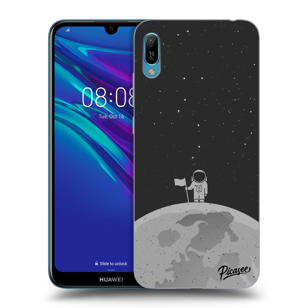 Picasee Huawei Y6 2019 Hülle - Transparentes Silikon - Astronaut