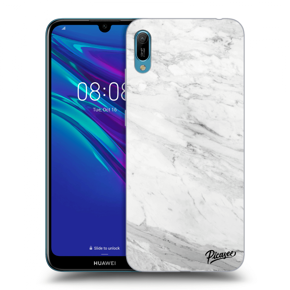 Picasee ULTIMATE CASE für Huawei Y6 2019 - White marble