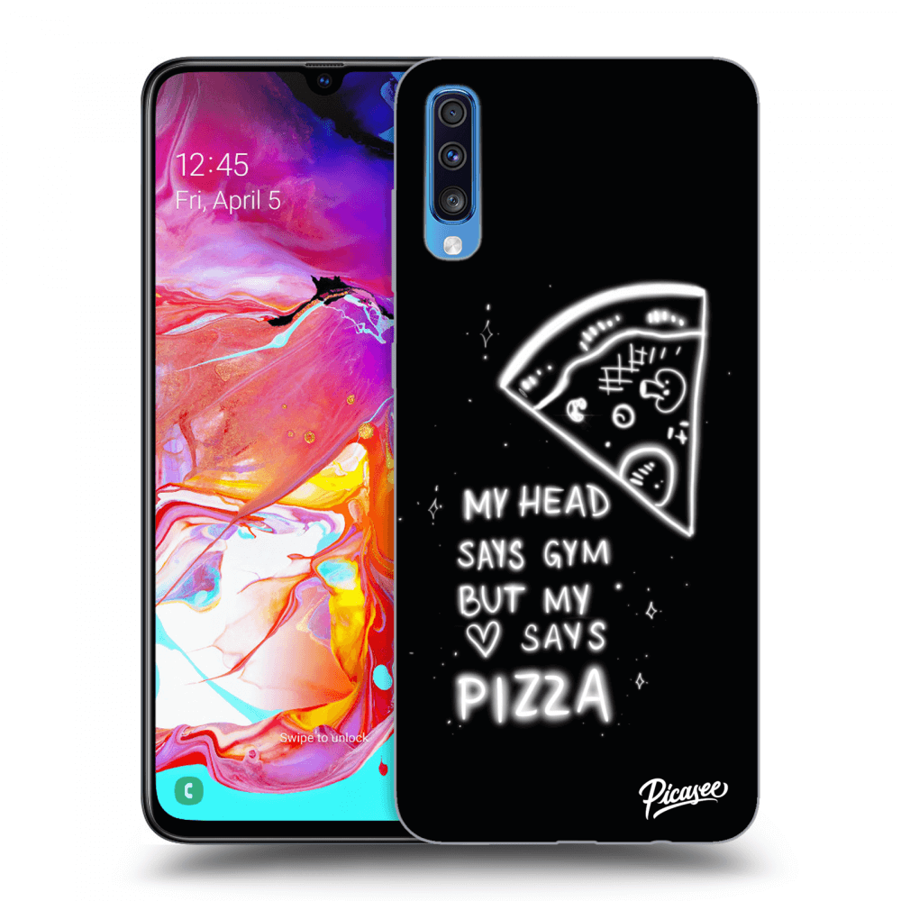 Picasee ULTIMATE CASE für Samsung Galaxy A70 A705F - Pizza