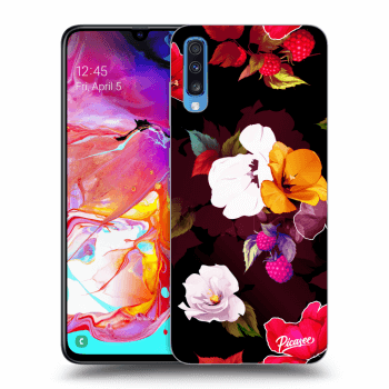 Picasee ULTIMATE CASE für Samsung Galaxy A70 A705F - Flowers and Berries