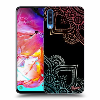 Hülle für Samsung Galaxy A70 A705F - Flowers pattern