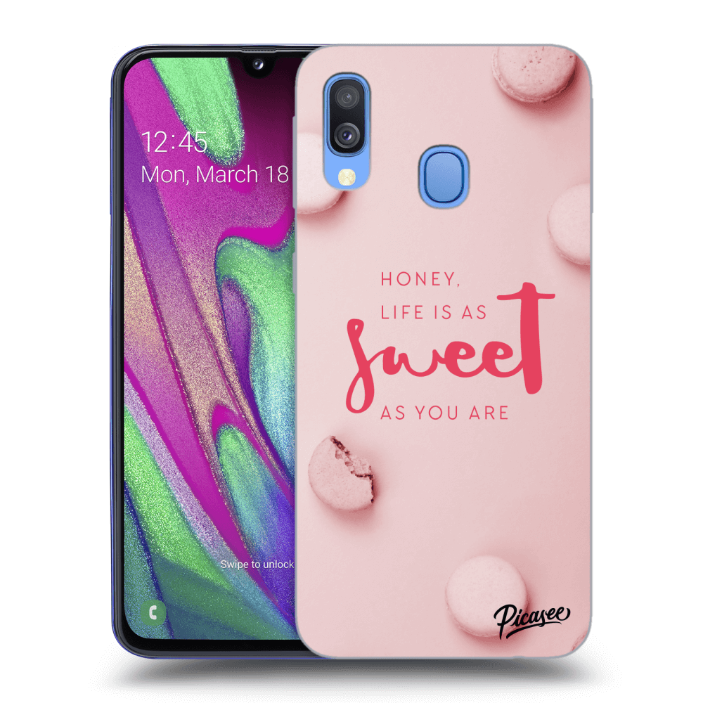 Picasee ULTIMATE CASE für Samsung Galaxy A40 A405F - Life is as sweet as you are