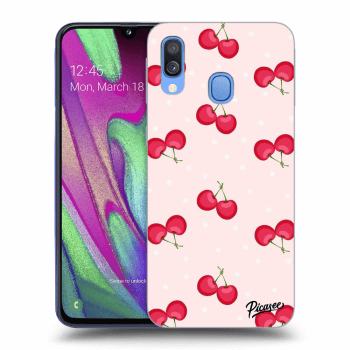 Hülle für Samsung Galaxy A40 A405F - Cherries