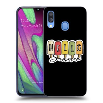 Hülle für Samsung Galaxy A40 A405F - Ice Cream