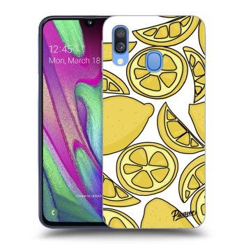 Hülle für Samsung Galaxy A40 A405F - Lemon