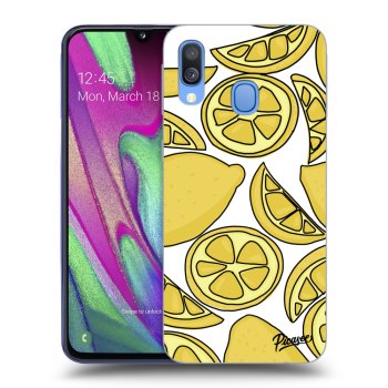 Hülle für Samsung Galaxy A40 A405F - Lemon