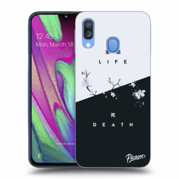 Picasee ULTIMATE CASE für Samsung Galaxy A40 A405F - Life - Death