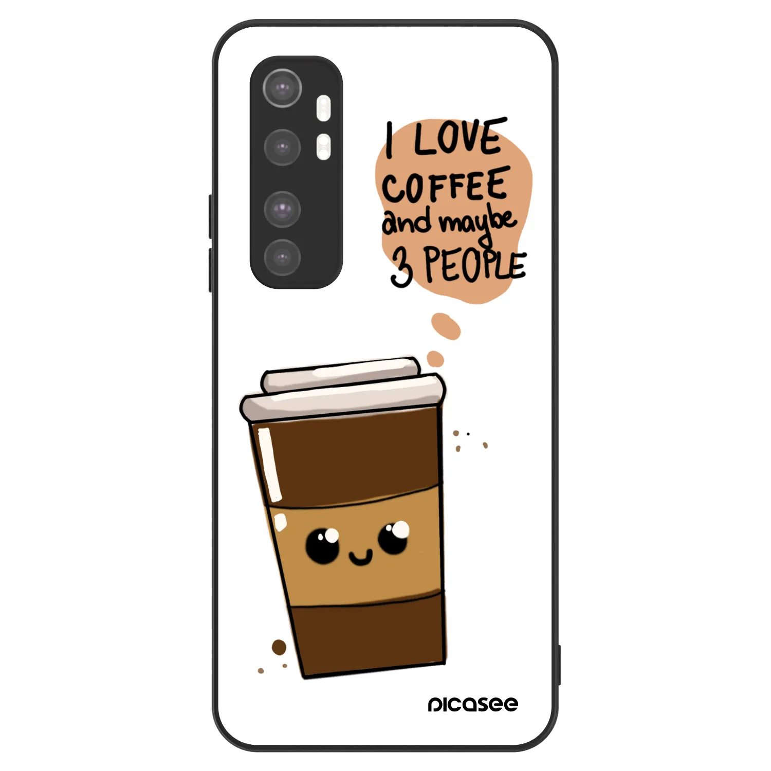 Picasee ULTIMATE CASE für Xiaomi Mi Note 10 Lite - Cute coffee