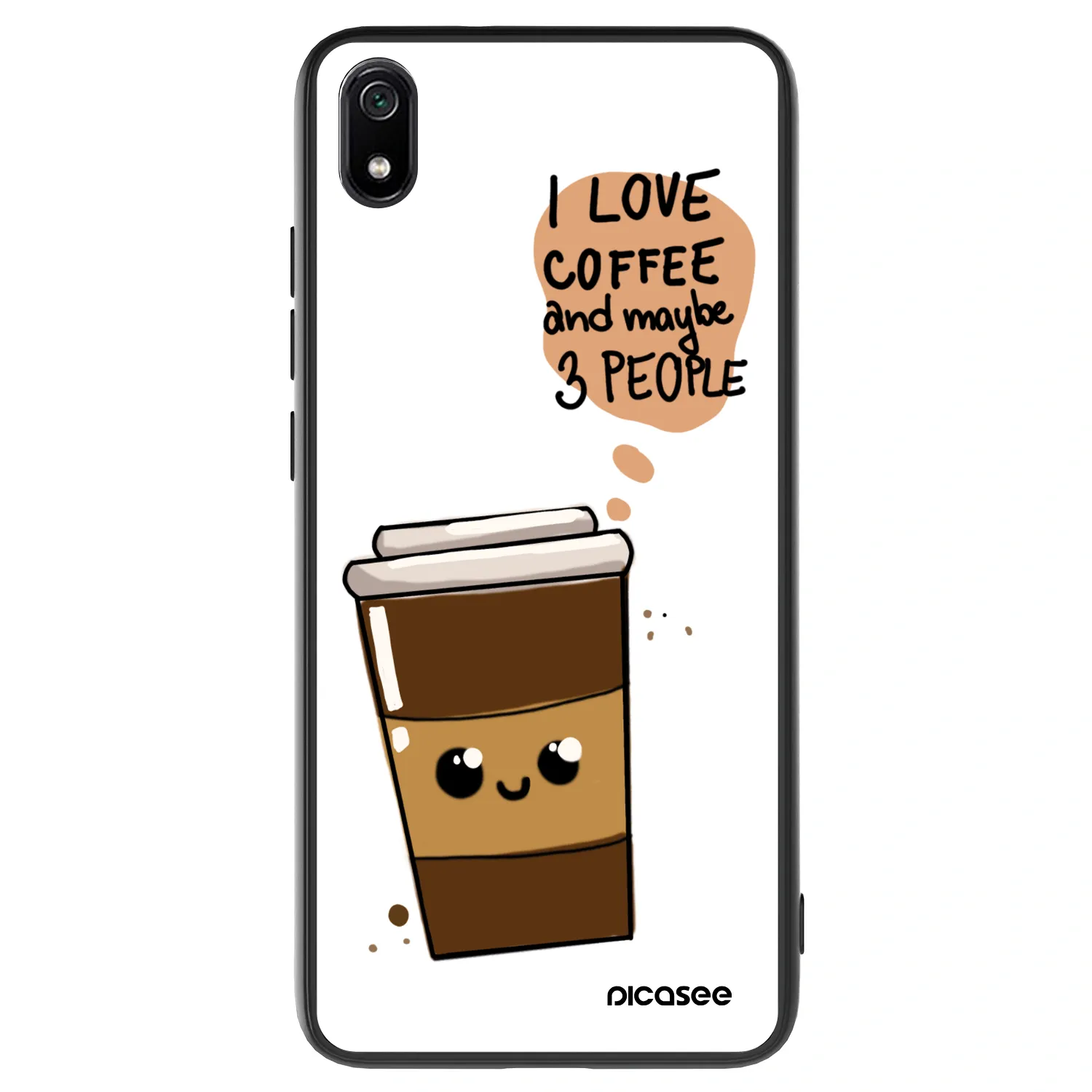 Picasee ULTIMATE CASE für Xiaomi Redmi 7A - Cute coffee