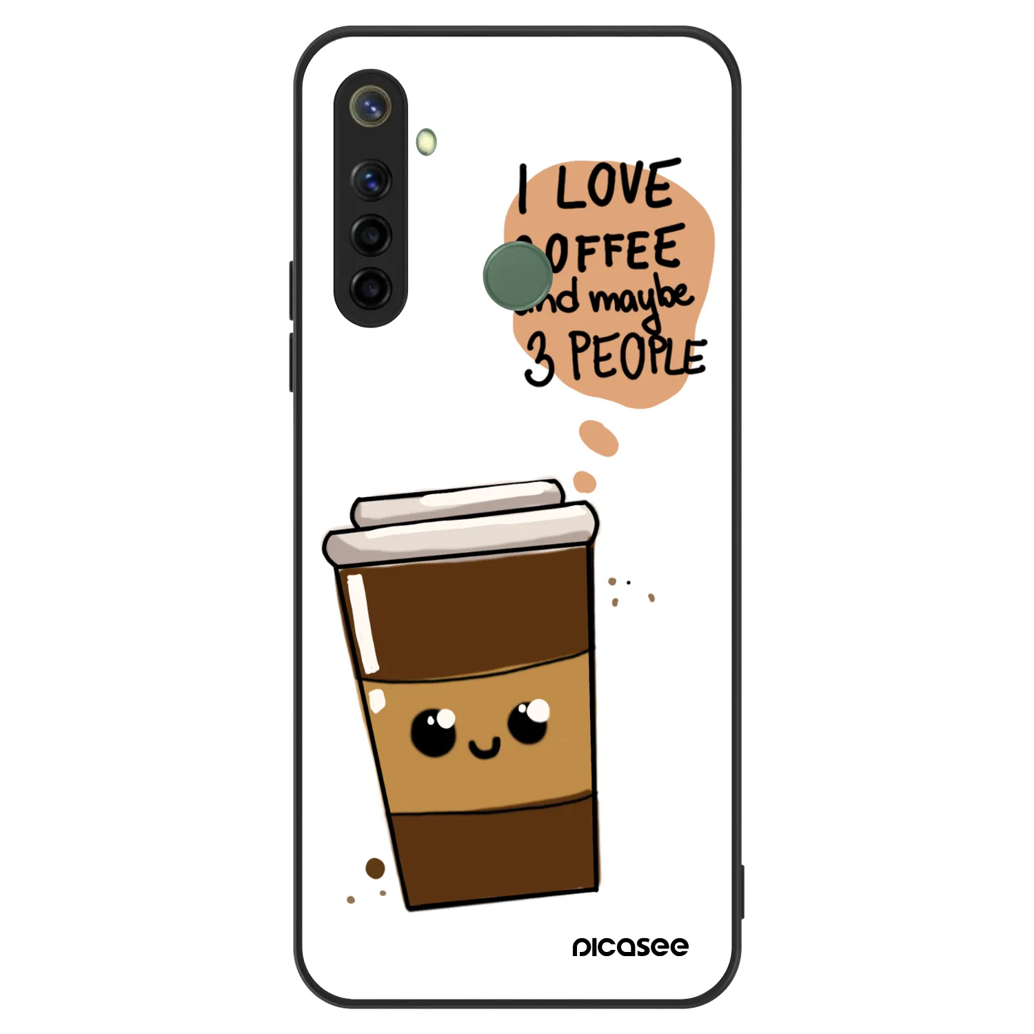 Picasee ULTIMATE CASE für Realme 6i - Cute coffee