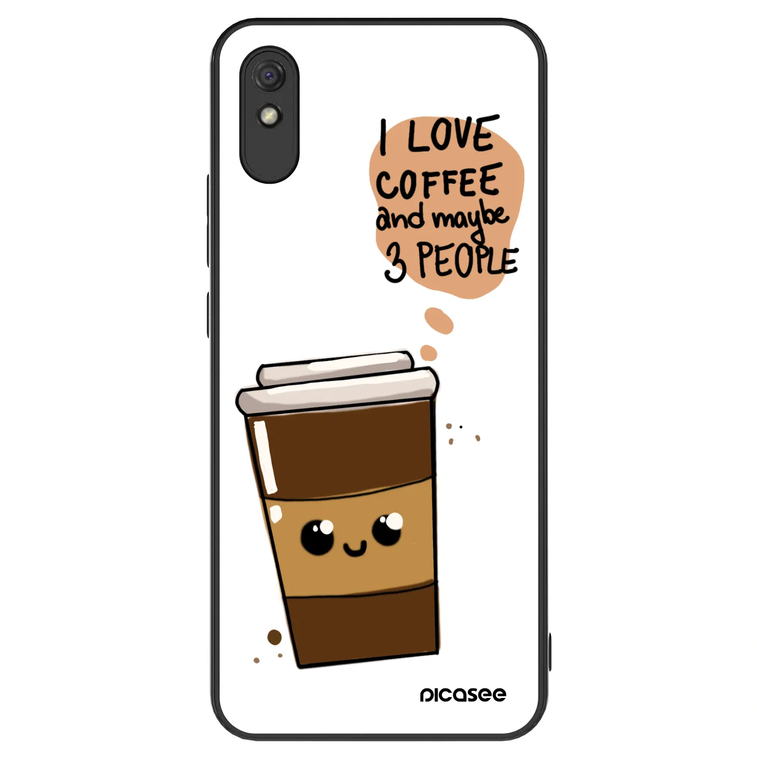 Picasee ULTIMATE CASE für Xiaomi Redmi 9AT - Cute coffee