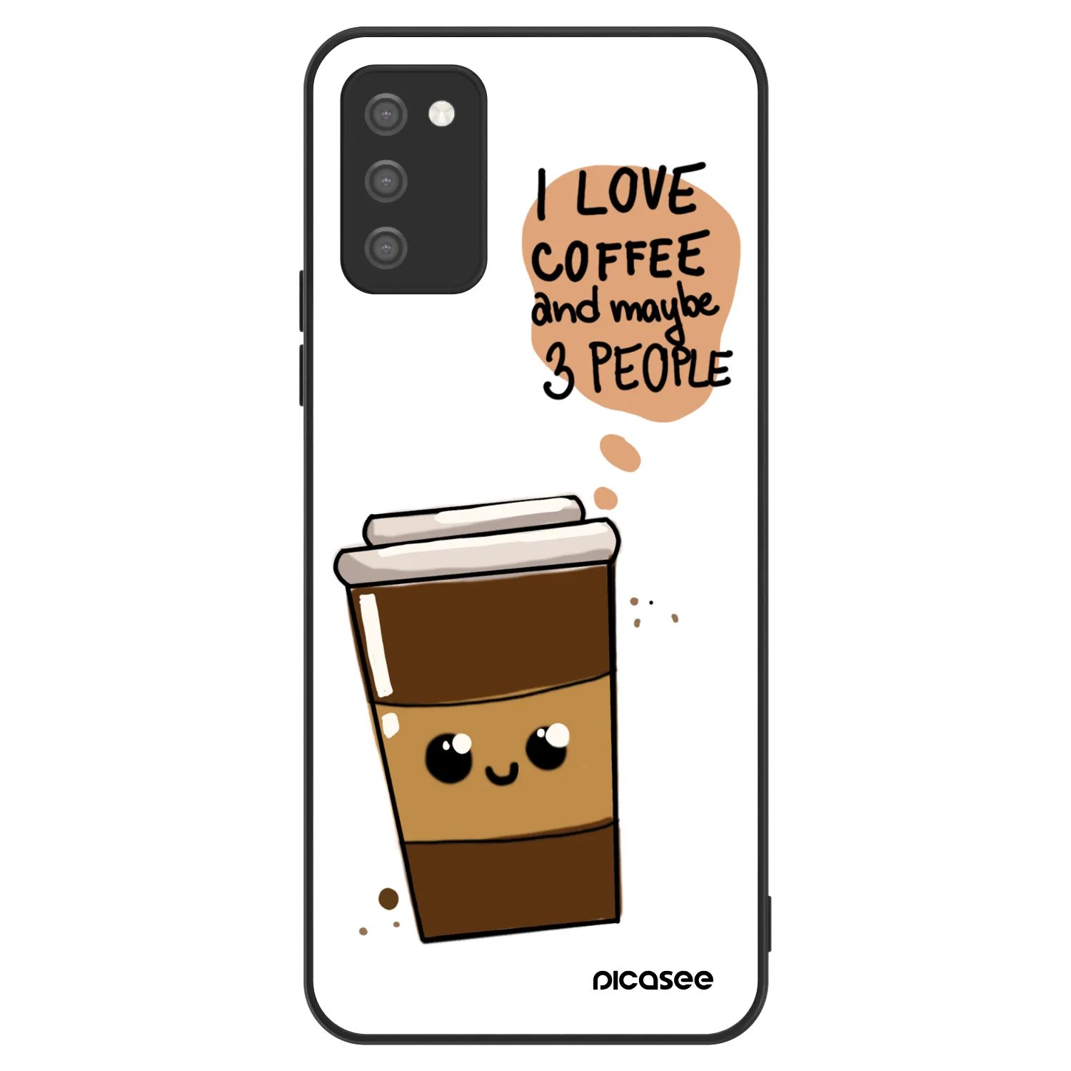Picasee ULTIMATE CASE für Samsung Galaxy A02s A025G - Cute coffee
