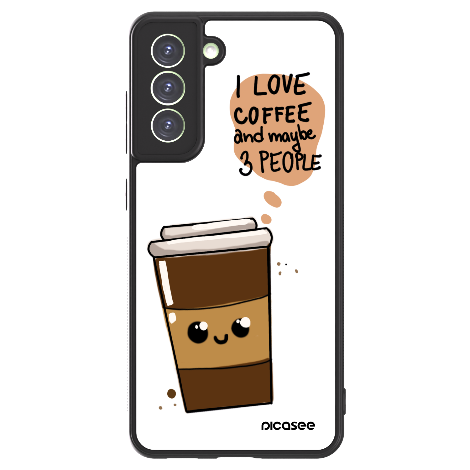 Picasee ULTIMATE CASE für Samsung Galaxy S21 FE 5G - Cute coffee