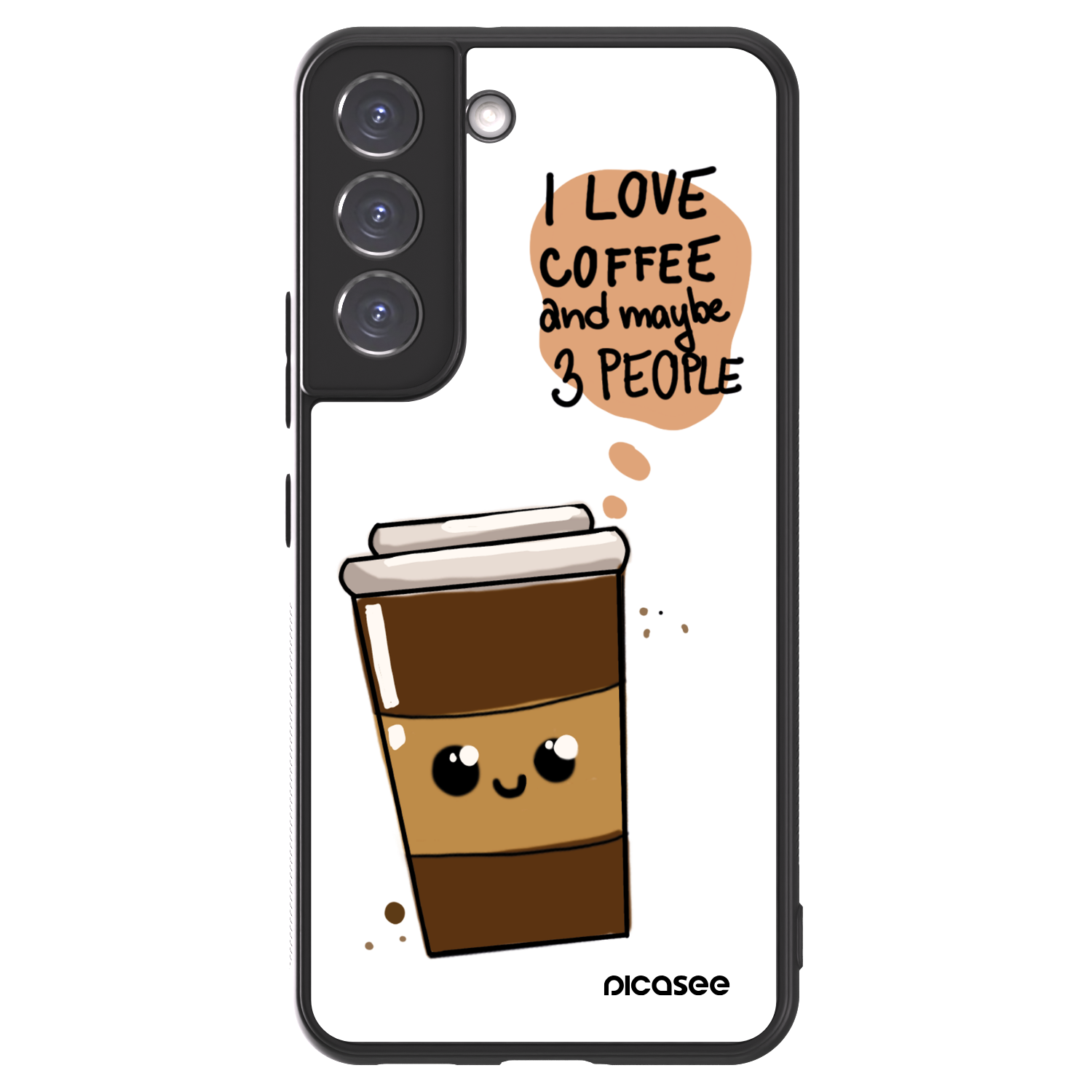 Picasee ULTIMATE CASE für Samsung Galaxy S22 5G - Cute coffee
