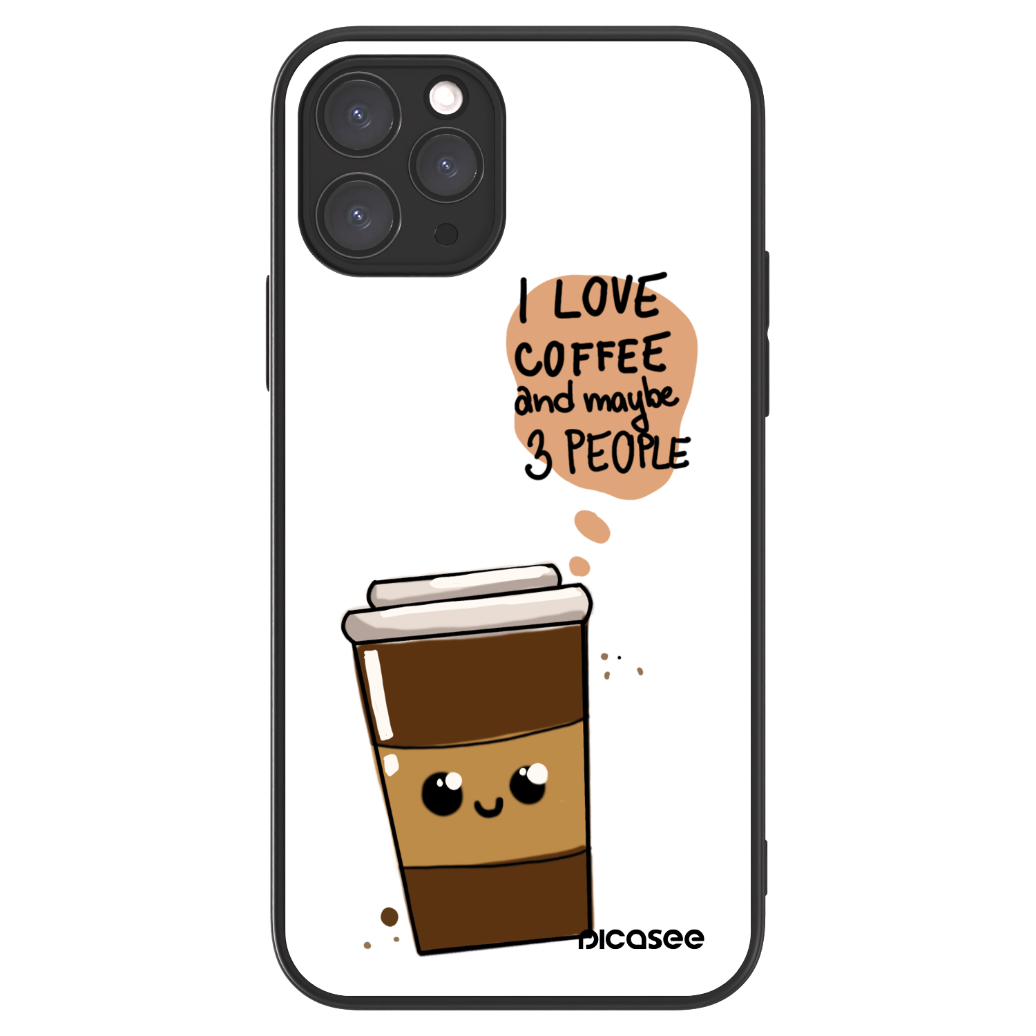 Picasee ULTIMATE CASE MagSafe für Apple iPhone 11 Pro - Cute coffee
