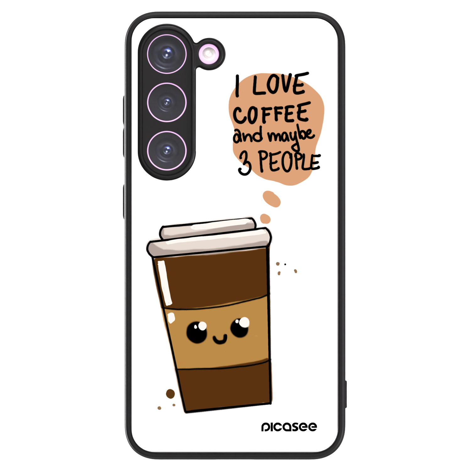 Picasee ULTIMATE CASE für Samsung Galaxy S23 5G - Cute coffee