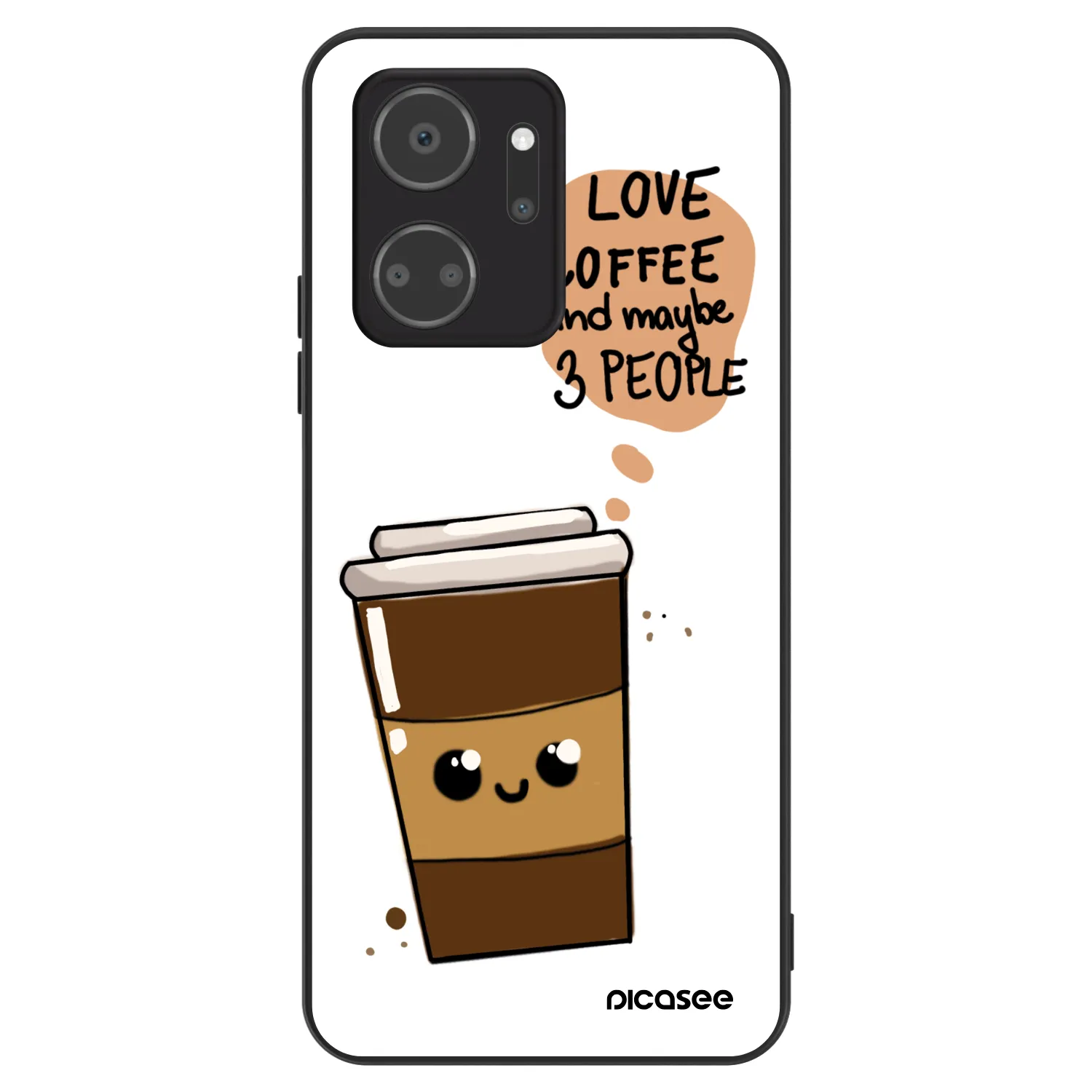 Picasee ULTIMATE CASE für Honor X7a - Cute coffee