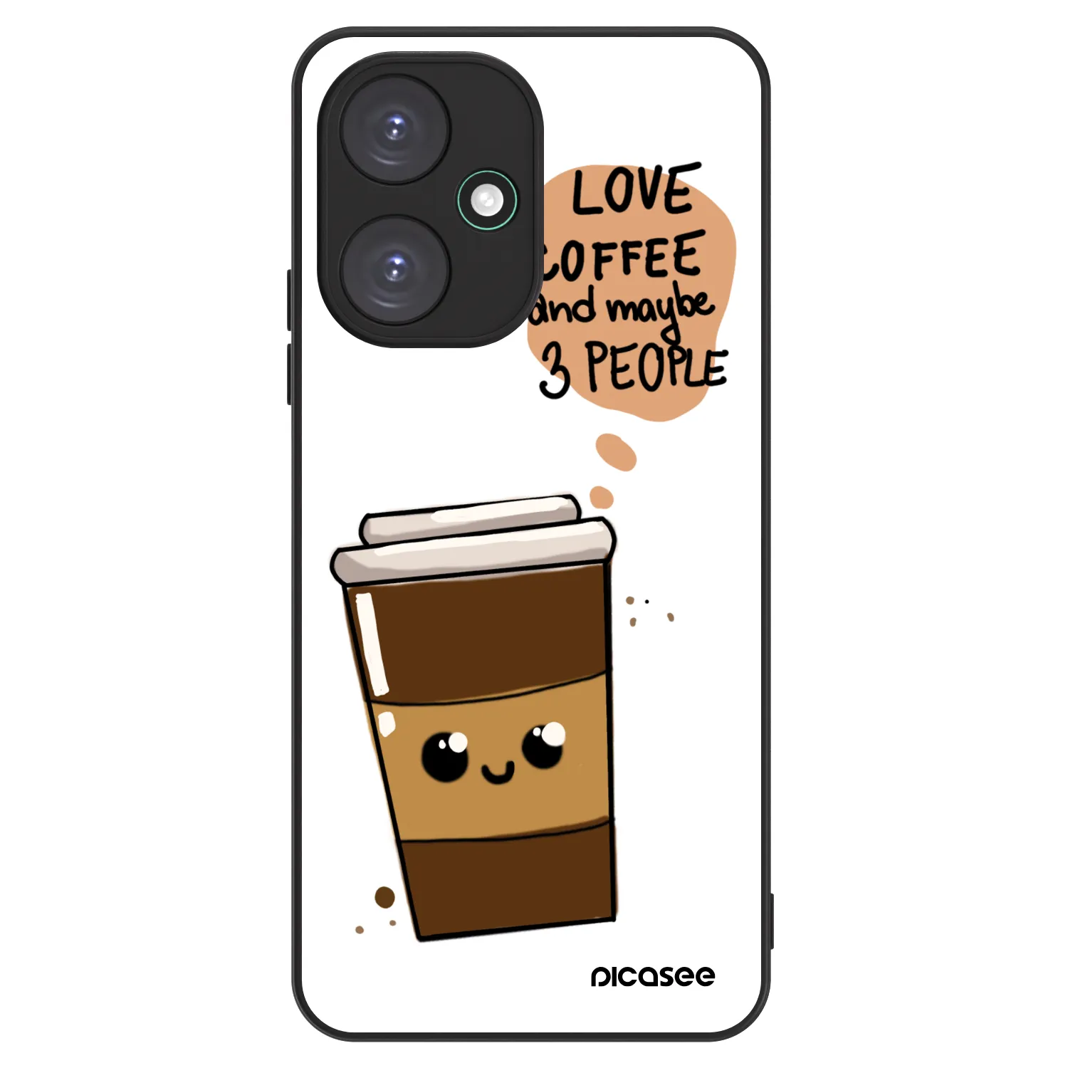 Picasee ULTIMATE CASE für Xiaomi Redmi 13C 5G - Cute coffee