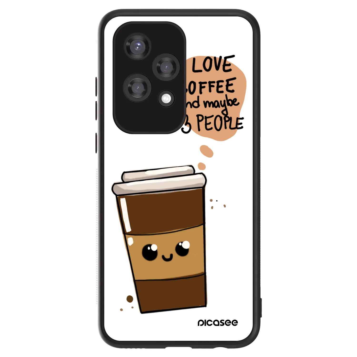 Picasee ULTIMATE CASE für Honor 200 Lite - Cute coffee