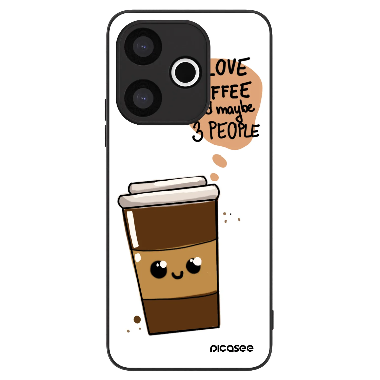 Picasee ULTIMATE CASE für Xiaomi Redmi 13 4G - Cute coffee