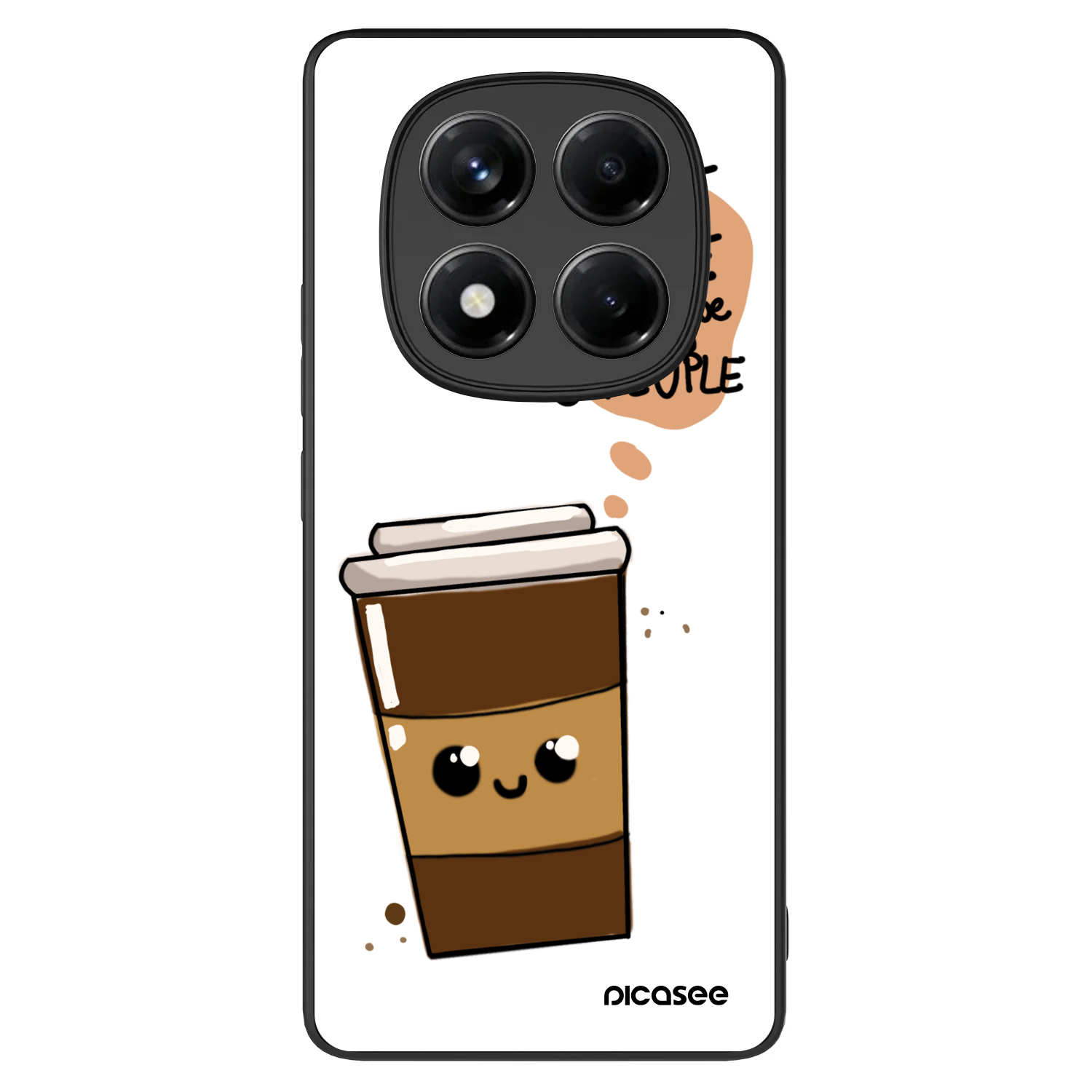 Picasee ULTIMATE CASE für Xiaomi Redmi Note 14 Pro 4G - Cute coffee