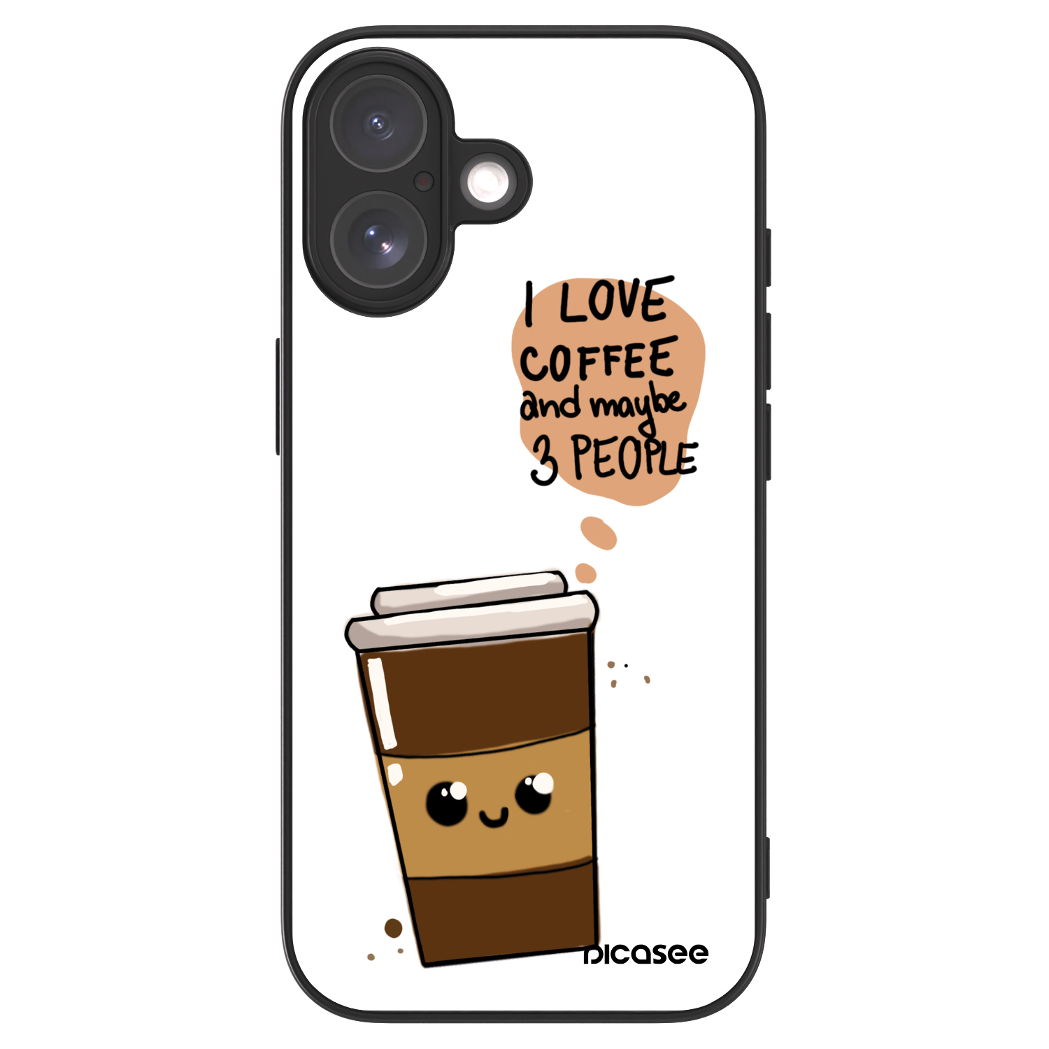 Picasee ULTIMATE CASE MagSafe für Apple iPhone 17 - Cute coffee