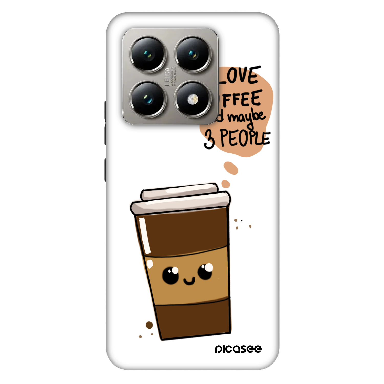 Picasee Fashion Case für Xiaomi 14T - Cute coffee