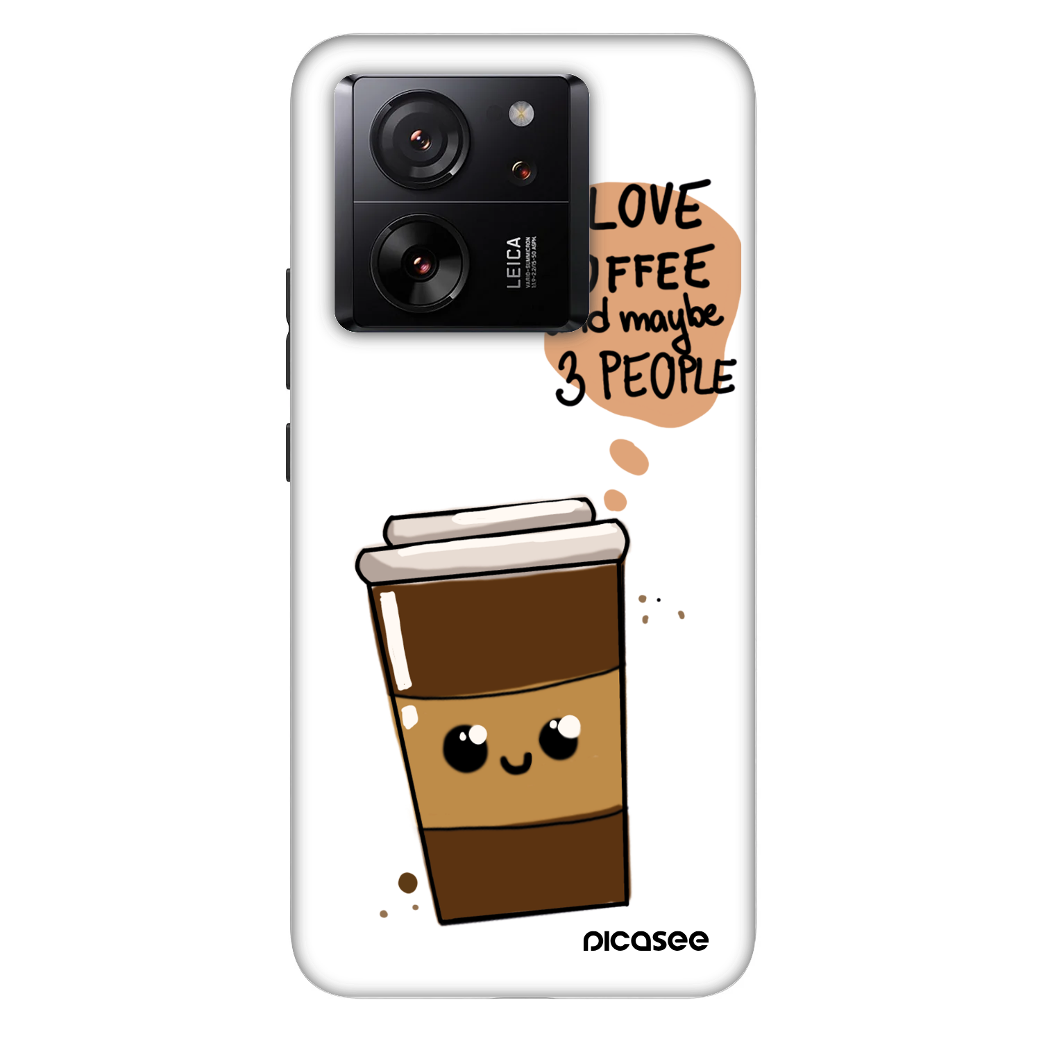 Picasee Fashion Case für Xiaomi 13T - Cute coffee