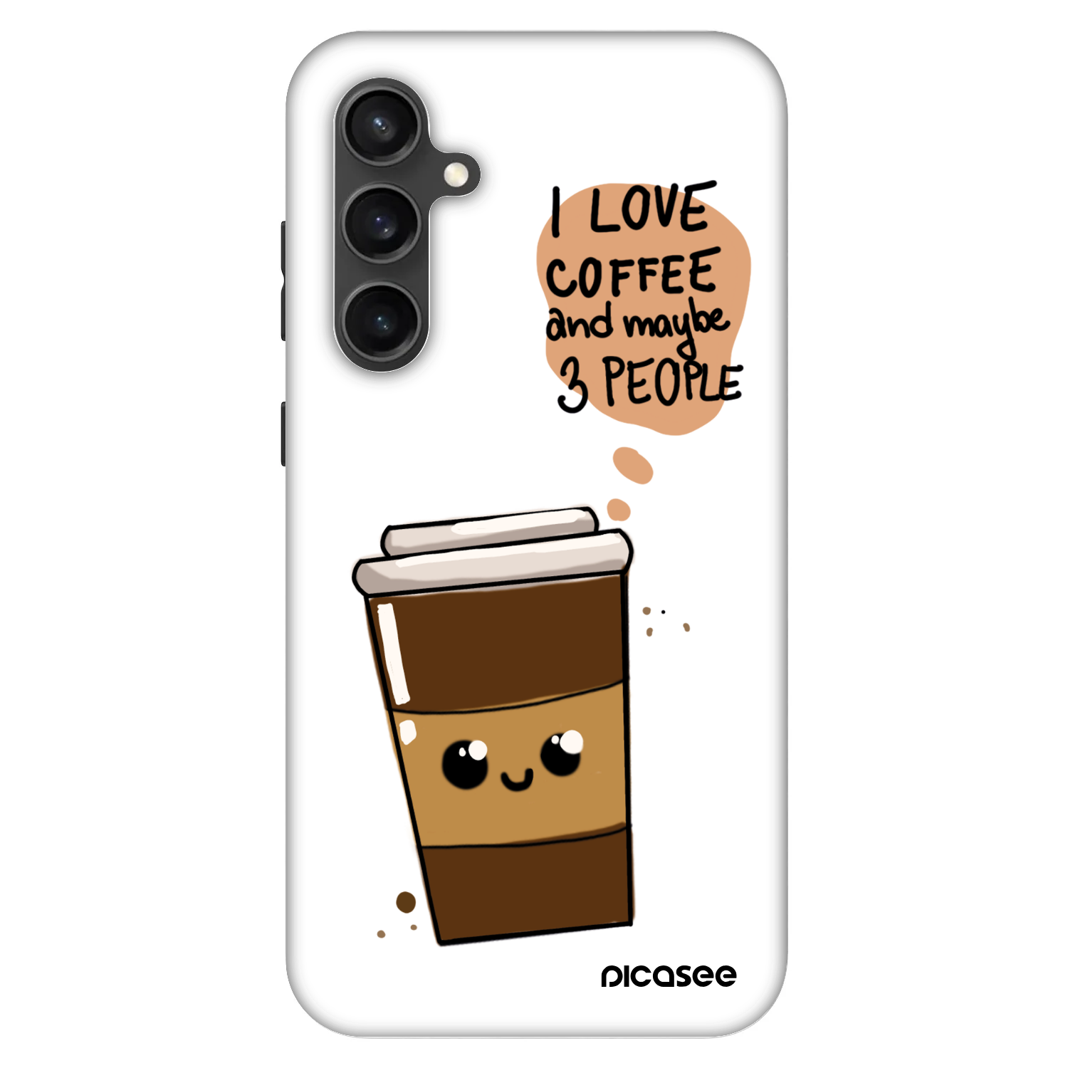 Picasee Fashion Case für Samsung Galaxy S23 FE S711B - Cute coffee