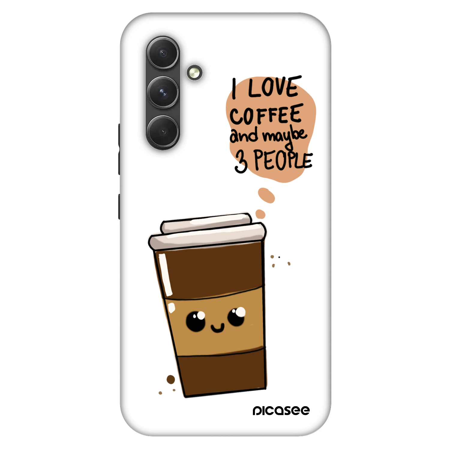 Picasee Fashion Case für Samsung Galaxy A54 5G A546B - Cute coffee