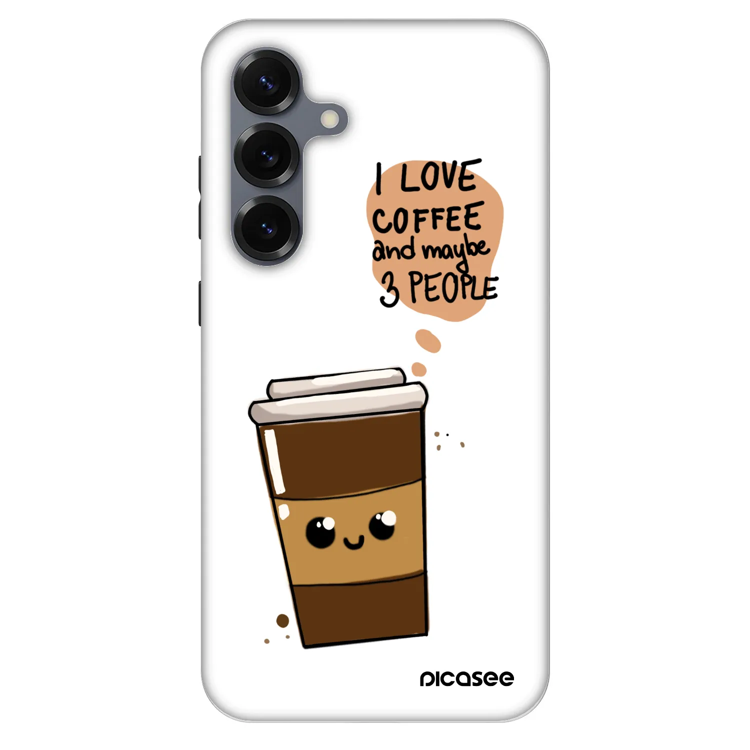 Picasee Fashion Case PowerShare pro Samsung Galaxy S25+ 5G - Cute coffee