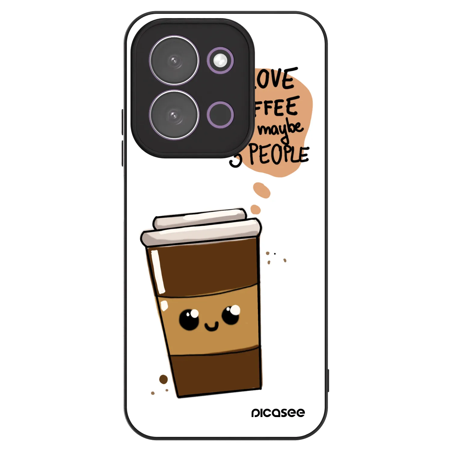 Picasee ULTIMATE CASE für Xiaomi Redmi 15C 5G - Cute coffee