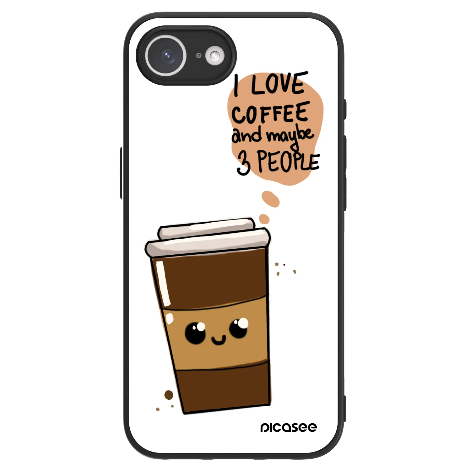 Picasee ULTIMATE CASE MagSafe für Apple iPhone 17e - Cute coffee