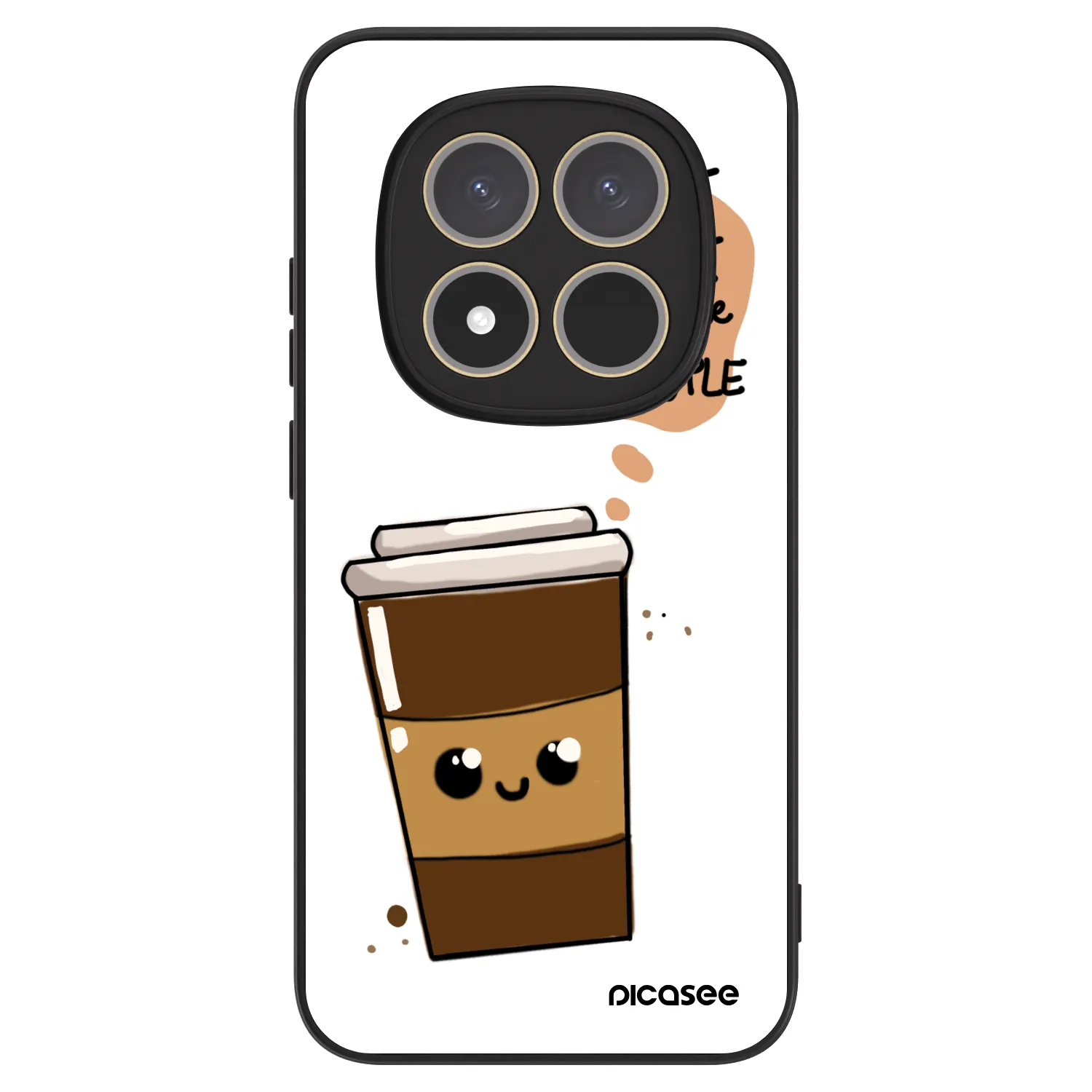 Picasee ULTIMATE CASE für Xiaomi Redmi Note 15 Pro 5G - Cute coffee