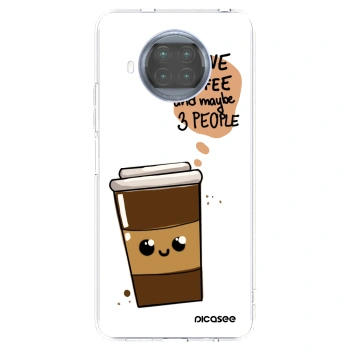 Picasee Xiaomi Mi 10T Lite Hülle - Transparentes Silikon - Cute coffee
