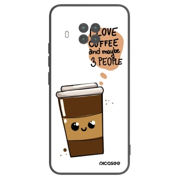 Picasee Xiaomi Mi 10T Lite Hülle - Schwarzes Silikon - Cute coffee