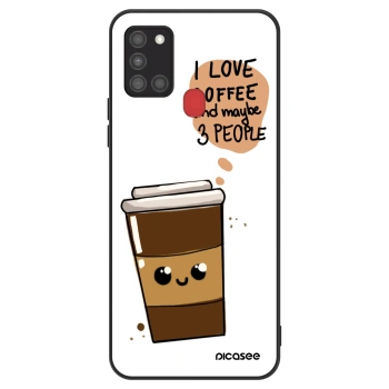 Hülle für Samsung Galaxy A21s - Cute coffee