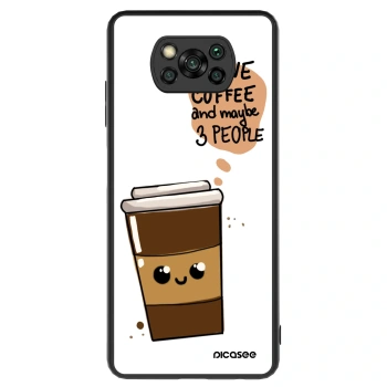 Hülle für Xiaomi Poco X3 - Cute coffee