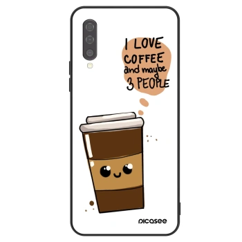 Hülle für Samsung Galaxy A50 A505F - Cute coffee