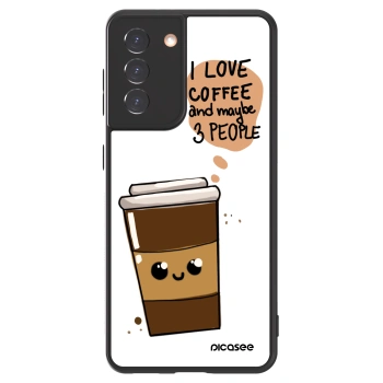 Picasee ULTIMATE CASE für Samsung Galaxy S21 5G G991B - Cute coffee